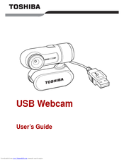 Toshiba USB Webcam User Manual