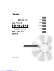 Toshiba SD-480EKE Owner's Manual