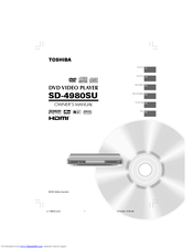 Toshiba SD-K850SU Owner's Manual
