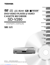 Toshiba SD-V280 Owner's Manual