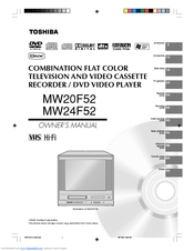 Toshiba MW20F52 Owner's Manual
