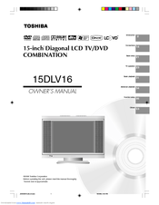 Toshiba 15DLV16 Owner's Manual