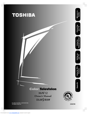 Toshiba 36AF12 Owner's Manual