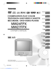 Toshiba MW24FPX Owner's Manual
