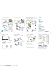 Philips 52PFL7704D/F7 Quick Start