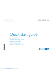 Philips 42PFL3606H Quick Start Manual