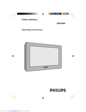 Philips 29PT5005/63 Operating Instructions Manual