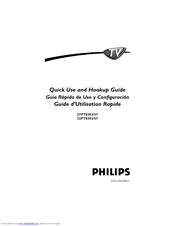 Philips 27-HDTV MONITOR TV 27PT8302 Quick Use And Hookup Manual