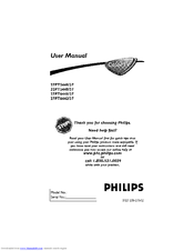 Philips 27-REAL FLAT TV 27PT6442 User Manual