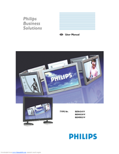 Philips BDS4241V User Manual