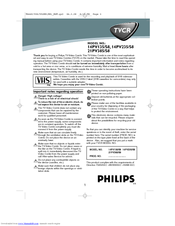 Philips 14PV135/58 User Manual
