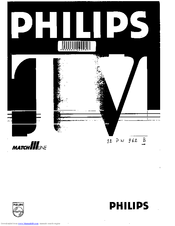 Philips 32PW962B/12 User Manual