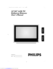 Philips 32PFL2302/62 User Manual
