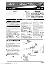Philips 46PP9352 Quick Use And Setup Manual