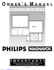 Philips Magnavox 8P6054C Owner's Manual
