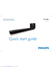 Philips CSS2123/12 Quick Start Manual