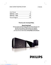 Philips HTS8100/93 User Manual