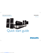Philips Immersive 8000 series Quick Start Manual