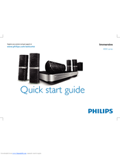 Philips HTS8562/12 Quick Start Manual