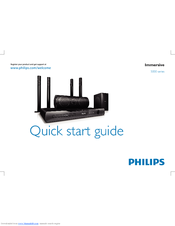 Philips HTS5591/12 Quick Start Manual