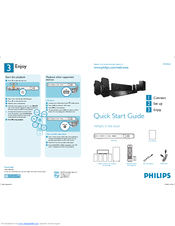 Philips HTS3565/78 Quick Start Manual