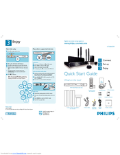 Philips HTS3568DW/75 Quick Start Manual