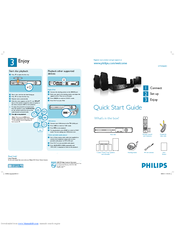 Philips HTS3264D/37B Quick Start Manual