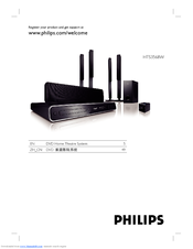 Philips HTS3568W Quick Start Manual