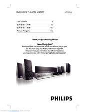 Philips HTS3545/98 User Manual