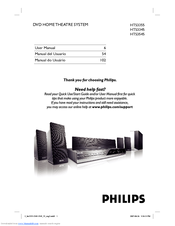Philips HTS3355 User Manual