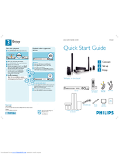 Philips HTS3357/51 Quick Start Manual