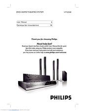 Philips HTS3548 User Manual