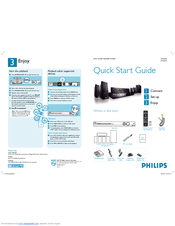 Philips HTS3544/37B Quick Start Manual