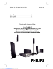 Philips HTS3110 User Manual