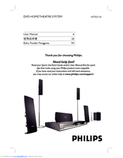Philips HTS3110/96 User Manual