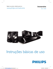 Philips HTS5533/78 Instruções Básicas De Uso