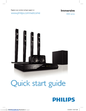 Philips HTS3539/12 Quick Start Manual