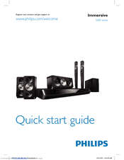 Philips HTS5543/98 Quick Start Manual