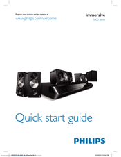 Philips HTS5533/55 Quick Start Manual