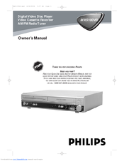 Philips DVD RECEIVER MX5100VR-37X - Owner's Manual