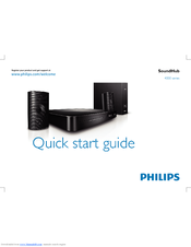 Philips SoundHub 4000 series Quick Start Manual