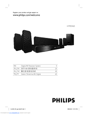 Philips HTR3465/98 User Manual