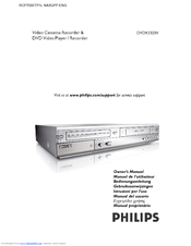 Philips DVDR3320V/01 Owner's Manual