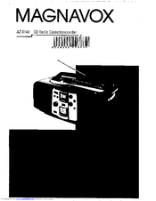 Magnavox AZ8140/00 User Manual