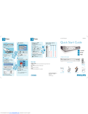 Philips DVDR3350H/37B Quick Start Manual