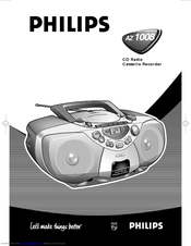 Philips AZ1008/11 User Manual