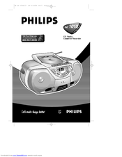 Philips AZ 1018 User Manual