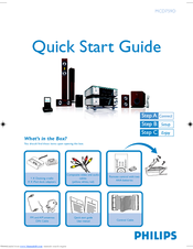 Philips MCD759D/37B Quick Start Manual