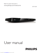 Philips BDP3300K/55 User Manual
