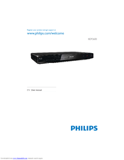 Philips BDP2600 User Manual
